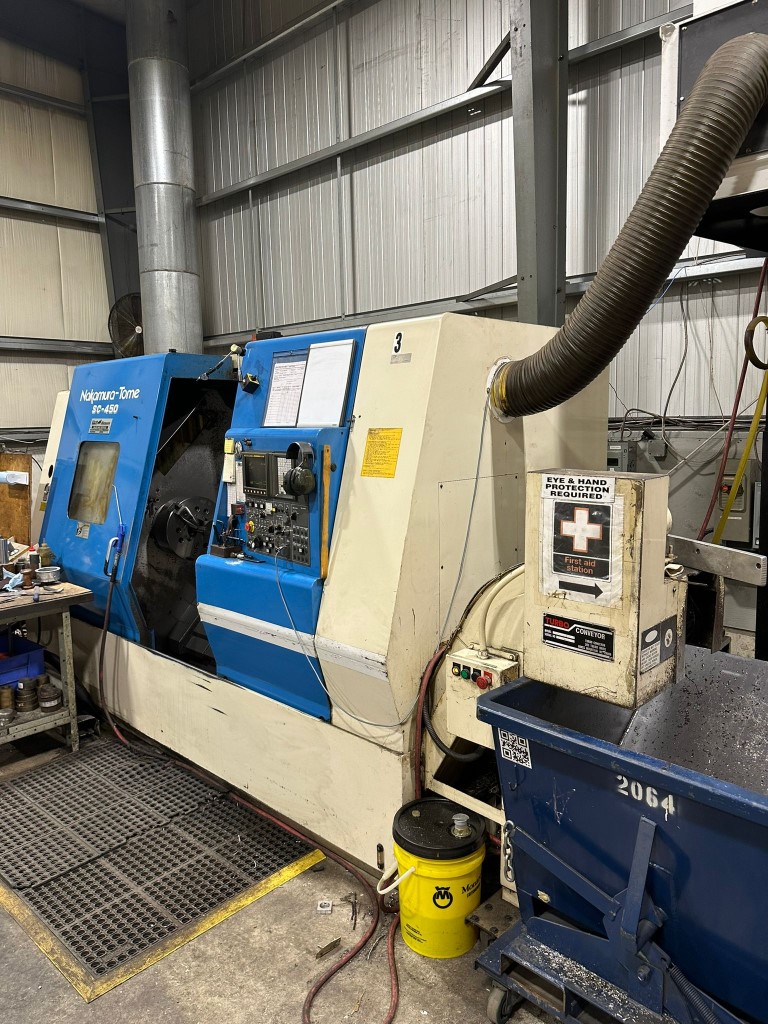 Nakamura-Tome SC-450, Machine ID: 9078